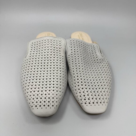 Cole Haan Paula Mule Gray Paloma Unbuckle Mule Size 6.5B Nubuck - Picture 4 of 8